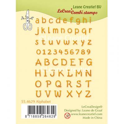 Leane Creatief Clear Stamps - Alphabet